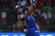 Kieron Pollard was dismissed for a golden duck in the innings